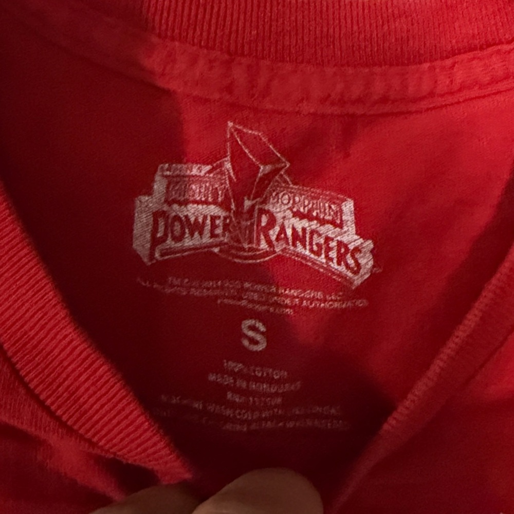 Power Rangers shirt Small - Picture 2 of 3
